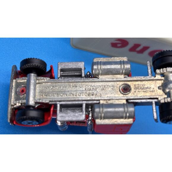 Vintage 82 Road Champs Kentworth HO 1/87 Diecast FIRESTONE Semi Truck Trailer - Picture 7 of 16